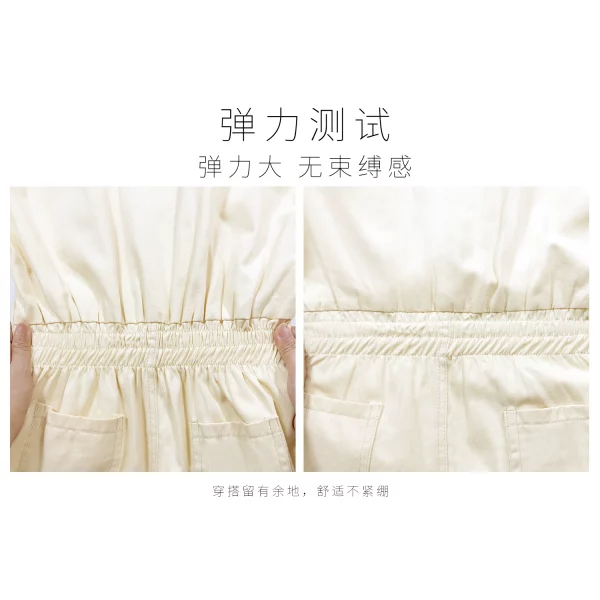 牛仔洋装短裙女2025夏季高级感小众不撞款设计感小个子短袖裙子 - 图片 4