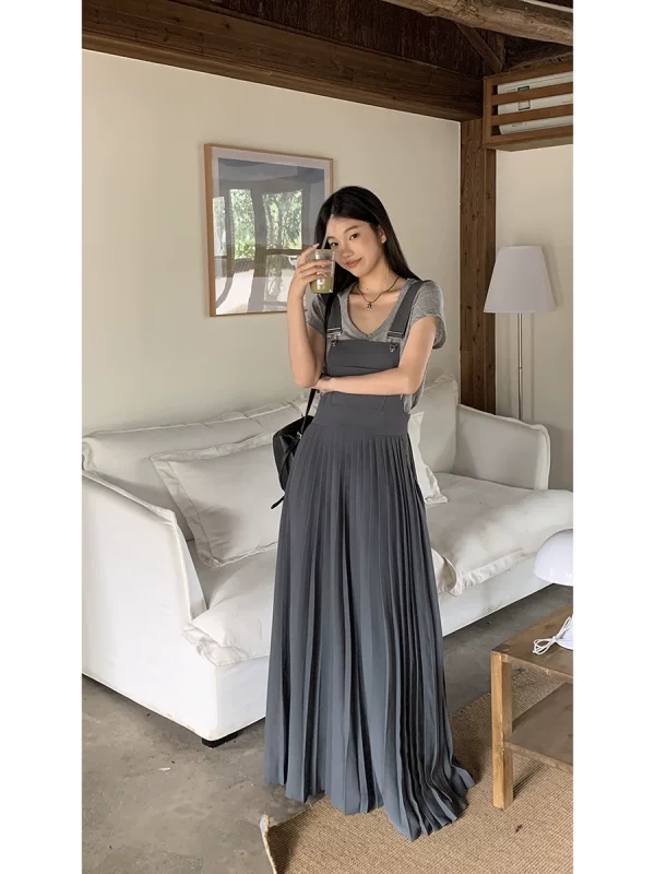 红人馆法式连衣裙女夏季2023年新款小众背带裙高级感长裙气质裙子 - 图片 4